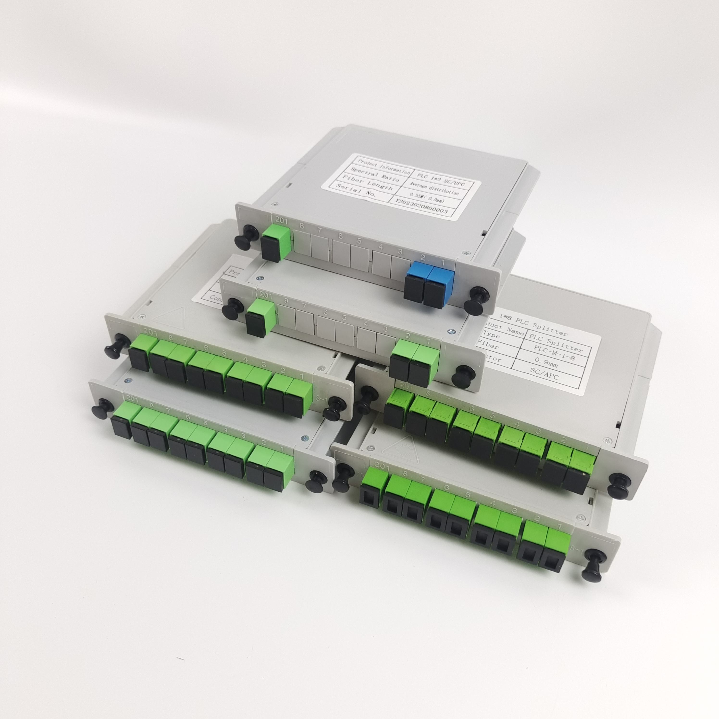 sc-upc plc splitter insert type 1/8
