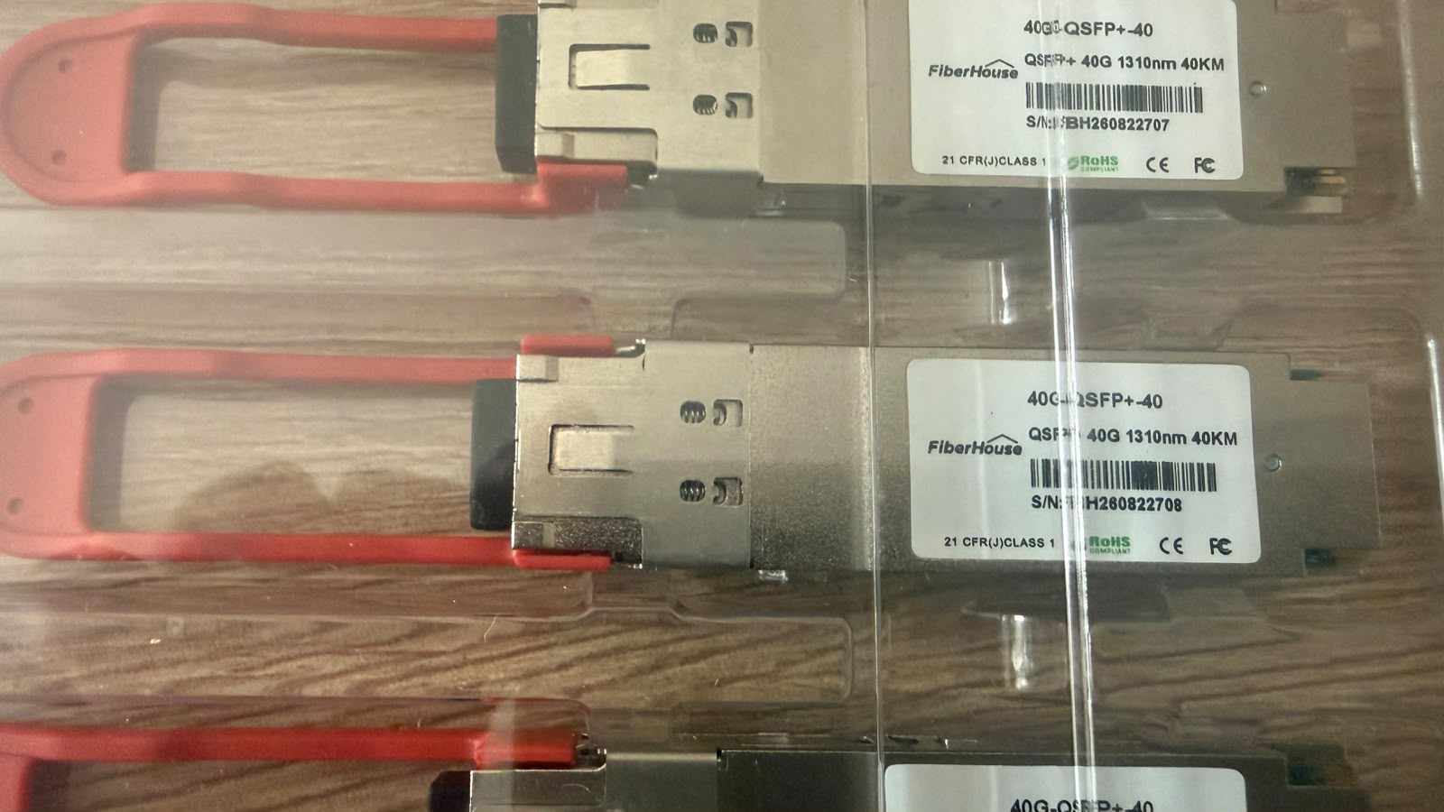 QSFP+ 40G LR4 1310nm 40KM LC