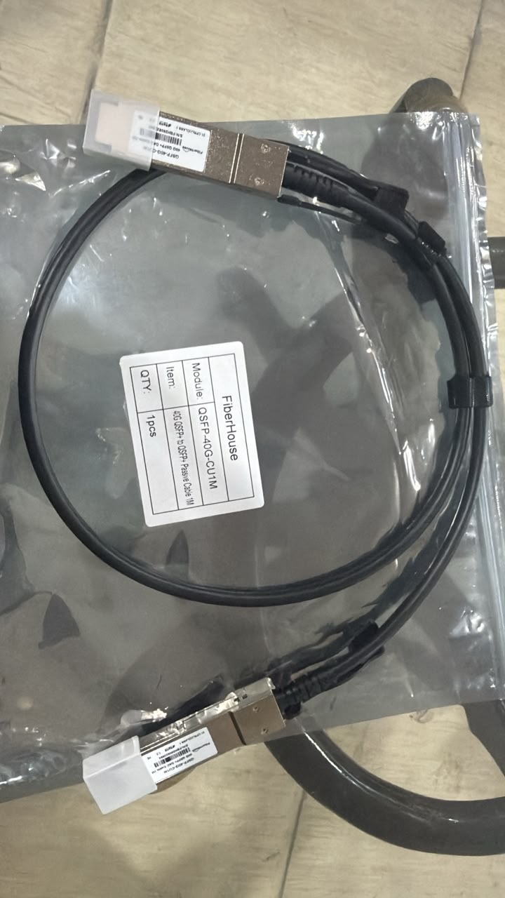 100G QSFP28 to QSFP28  Passive Cable 30AWG 1m